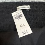 Abercrombie & Fitch NEW Puff Sleeve Lace Up Crop Top Black Size Medium Photo 7