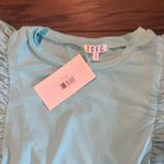 TCEC NWT Avara Boutique Blue Puff Sleeve Dress Sz M Photo 5