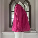 Ba&sh  ILO Hot Pink Fuchsia Embroidered Babydoll
Pullover Blouse Size M New w/Tag Photo 8
