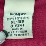 L.L.Bean Fleece 1/4 Zip Sweater Berry Pink Size XL Photo 5