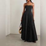 STAUD  Wylie Maxi Dress in Black 6 Photo 3