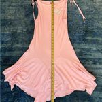 Free People  FP Beach Pink Tie-Strap Mini Dress XS Fairy, Beach Girl, Party NWT! Photo 5