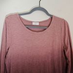 Anthropologie  T.la Tessa Ombre Bell Sleeve Tee Womens Size S Modal T-Shirt Pink Photo 6