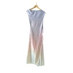 Hello Molly  NWT | Private Jet Trip Gradient Satin Maxi Dress | 6 Photo 2