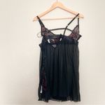 Yandy Bundle of Two Lingerie Sets - Red Lace Babydoll & Black Satin Chemise L/XL Photo 8