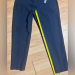 Loft NWT Anne Taylor Ladies 4 curvy through the hip Navy ankle slim pants Photo 4