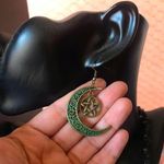 Boutique Wicked Half Moon Earrings Photo 3