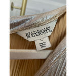 Destination Maternity Bougie Mini Dress Glam Wedding Holiday Festive Metallic Gold Size undefined Photo 3