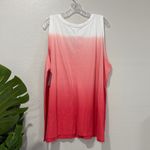 Lane Bryant NWT  Pink Ombre V-Neck Top plus size 26/28 Photo 4