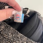 Vintage Adolph Schuman for Lilli Ann Tweed Blazer Skirt Suit Black White S/M Gray Photo 6