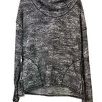 Lululemon Pullover Forever Endeavour Long Sleeve Size 10 Rush Jacquard Black Whi Photo 0