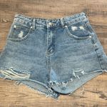 Princess Polly  Jean Shorts Photo 0