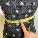 Romeo + Juliet Couture NWT Navy Blue Black Stars Embroidered Sheath Dress  New Photo 7