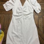 She & Sky Dress White Mini Photo 0