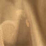 Heart Moon Star Brown and Green Ruffle Sleeve Silk Mai Tie Top Size M Photo 5