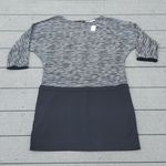 Loft NWT  3/4 Sleeve Marled Top Shift Dress Photo 0