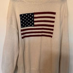 SheIn American flag sweater Photo 0