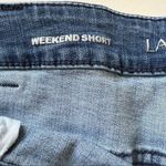 Lane Bryant  Weekend Raw Hem Denim Short Size 24 Photo 2