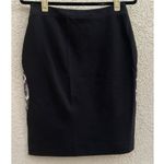 Diane Von Furstenberg DVF Emma Leopard Print Pencil Skirt Black 4  Photo 7