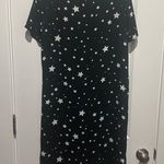 Belle Sky Star print asymmetrical hem sheer dress Photo 2