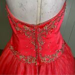 Tiffany Designs  Princess Beaded Tulle Halter Prom‎ Quinceanera Gown 8 Photo 4