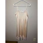 Heiress Lace Trim Slip Dress Lingerie Boudoir Soft Girl Tan Photo 1