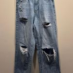 Arizona Jeans Arizona Ripped Wide Leg Jeans Photo 0
