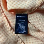 Who What Wear Yellow Ruffle Sleeveless Blouse Photo 3