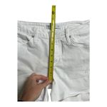 Just Black  Romeo white denim cuffed jean shorts Size 28 Photo 4