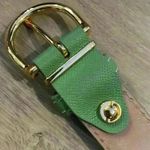 L.E.N Epsom Leather Belt Photo 5