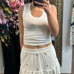 Generation Love White Mini Skirt Photo 0