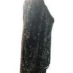 JBS Black Rose Gold Sparkle Blouse Size 3X Red Photo 2