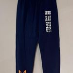 Mayfair The Label Butterfly Be The Effect Navy Sweatpants Blue Size M Photo 1