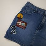 PacSun women's Los Angeles Denim Patchwork Skirt Sz 26 Photo 3