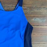 Athleta  Colorblock Caspian Racerback Athletic Dress Built in Bra~Med Petite 💛🎀 Photo 9