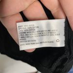 Knox Rose  black tank top crocheted lace v-neck women's size medium  blouse Photo 4