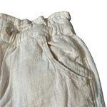 Free People  Paradise Linen High Waist Cropped Pants Size Small Photo 4