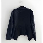 Armani Collezioni Vintage  Black Blazer Jacket Women's US 8 IT 44 Placard Buttons Photo 3