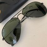 Ray-Ban Black Polarized Aviators Photo 0