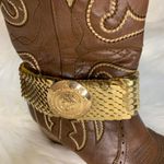 Handmade Removable Women’s Boot Band/Cuffs Gold Photo 1