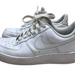 Nike Air Force 1 Triple White DD8959-100 Womans US 7 EU 38 Leather Sneaker Shoe Photo 4