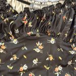 Urban Outfitters Black Ruffled Crop Top Photo 6