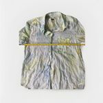 Pilcro and the Letterpress Anthropologie Pilcro Size M Cate Tie‎ Dye Button Long Sleeve Top Blouse Photo 8