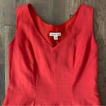 Coldwater Creek  Orange Dress Petite Size 8 Photo 5