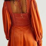 Free People NWT FARROW ROMPER ONE PIECE IN GOLD RUST Photo 1
