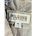 wilson's leather Wilson’s women's suede Leather blazer size medium **no belt Photo 2
