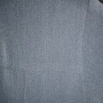 Fashion Bug  1X Workwear Gray Capped Sleeves Pocketed Shift Shirt Dress Plus Photo 7