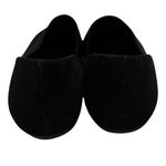 Eileen Fisher Shoes Womens 7 Black Suede Flute Pointed Toe d'Orsay Flats Classic Photo 4