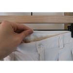 Tommy Bahama Vintage Womens Cream 100% Silk Twill Pleated Casual Shorts Size 14 Photo 2