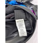 No Ka'Oi Sequin Hoodie Faux Leather Trim Pullover Athleisure Top 00 Black Photo 9